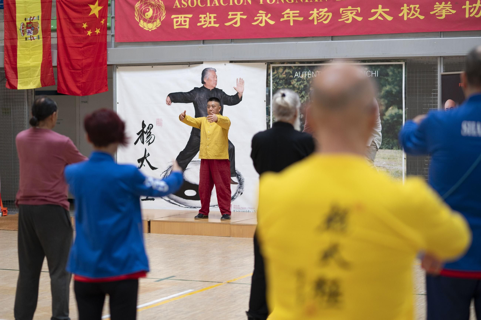 Galería | Los ourensanos disfrutan del maestro Fu Qing Quan en fin de semana llenó de taichi