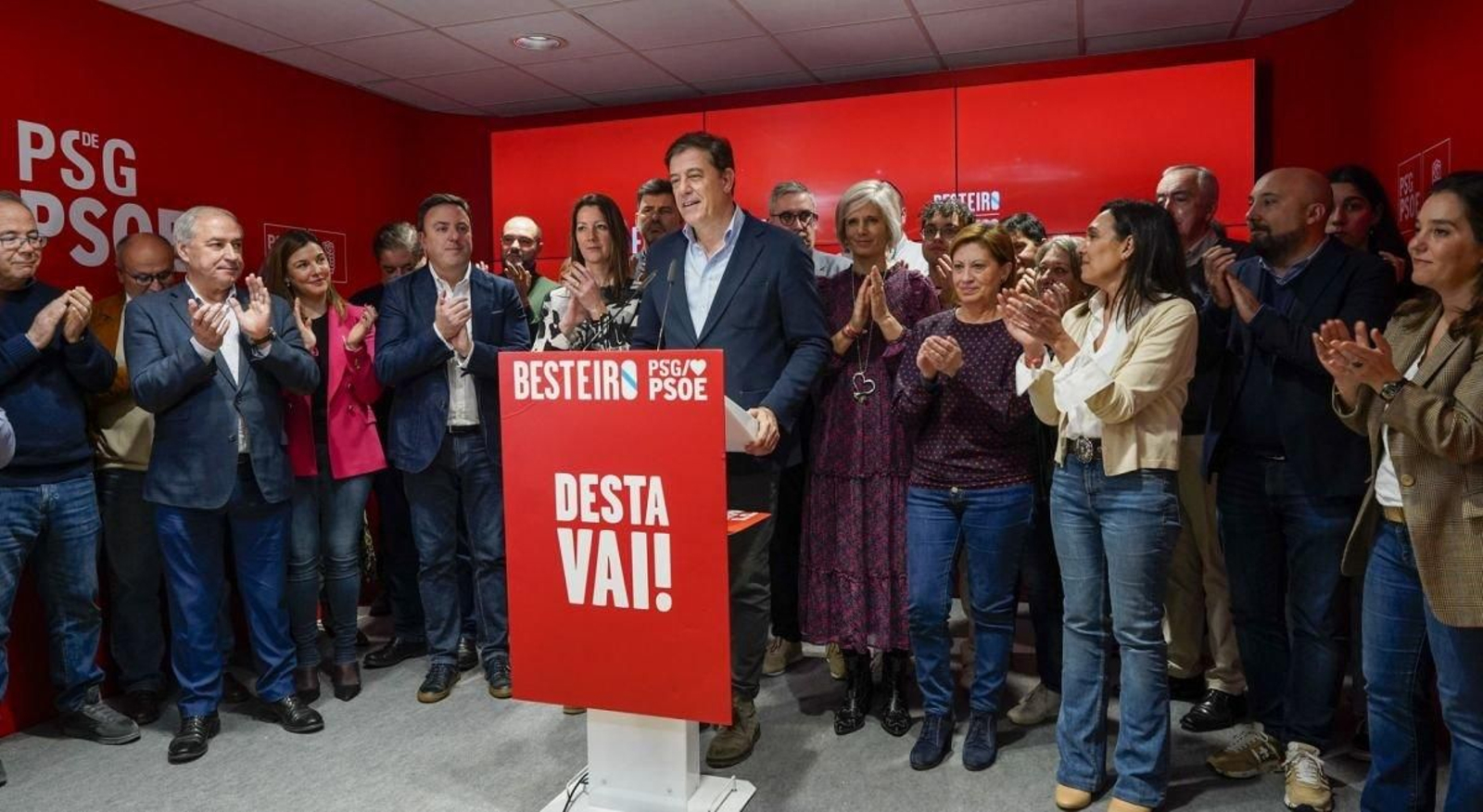 Gómez Besteiro, anoche.