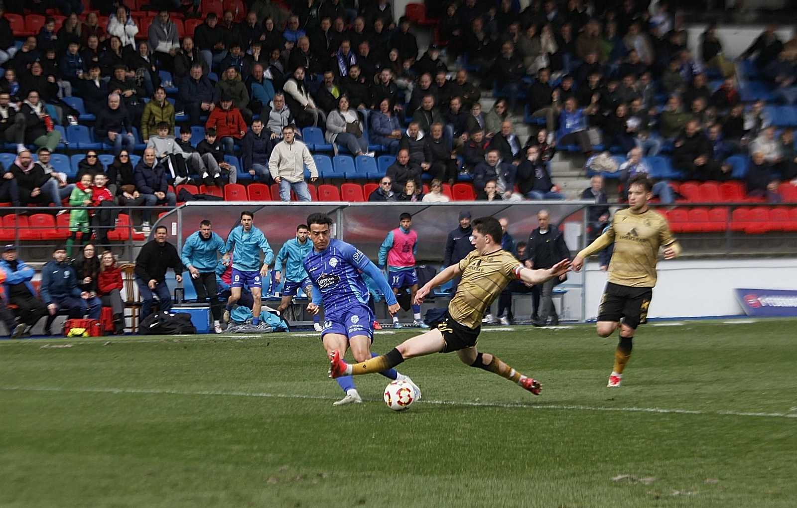 Galería | Revive en imágenes el triunfo del Ourense CF 1-0 ante la Real Sociedad "B"