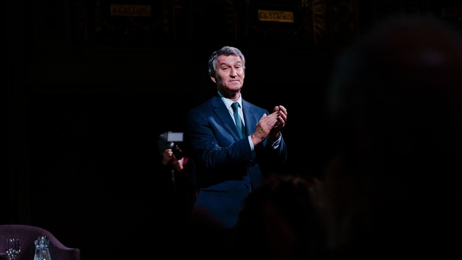 El presidente del PP, Alberto Núñez Feijóo