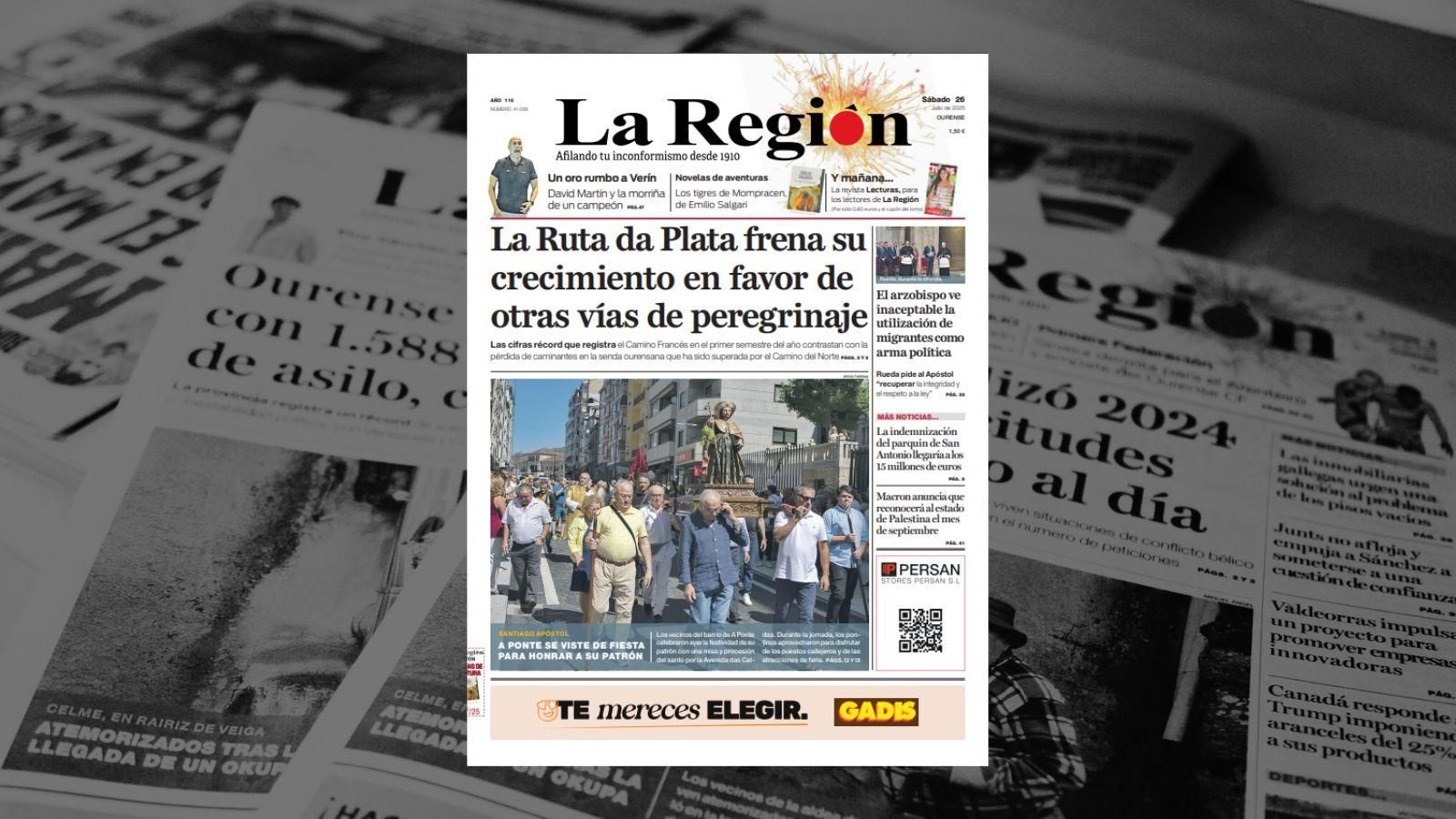 La portada de hoy