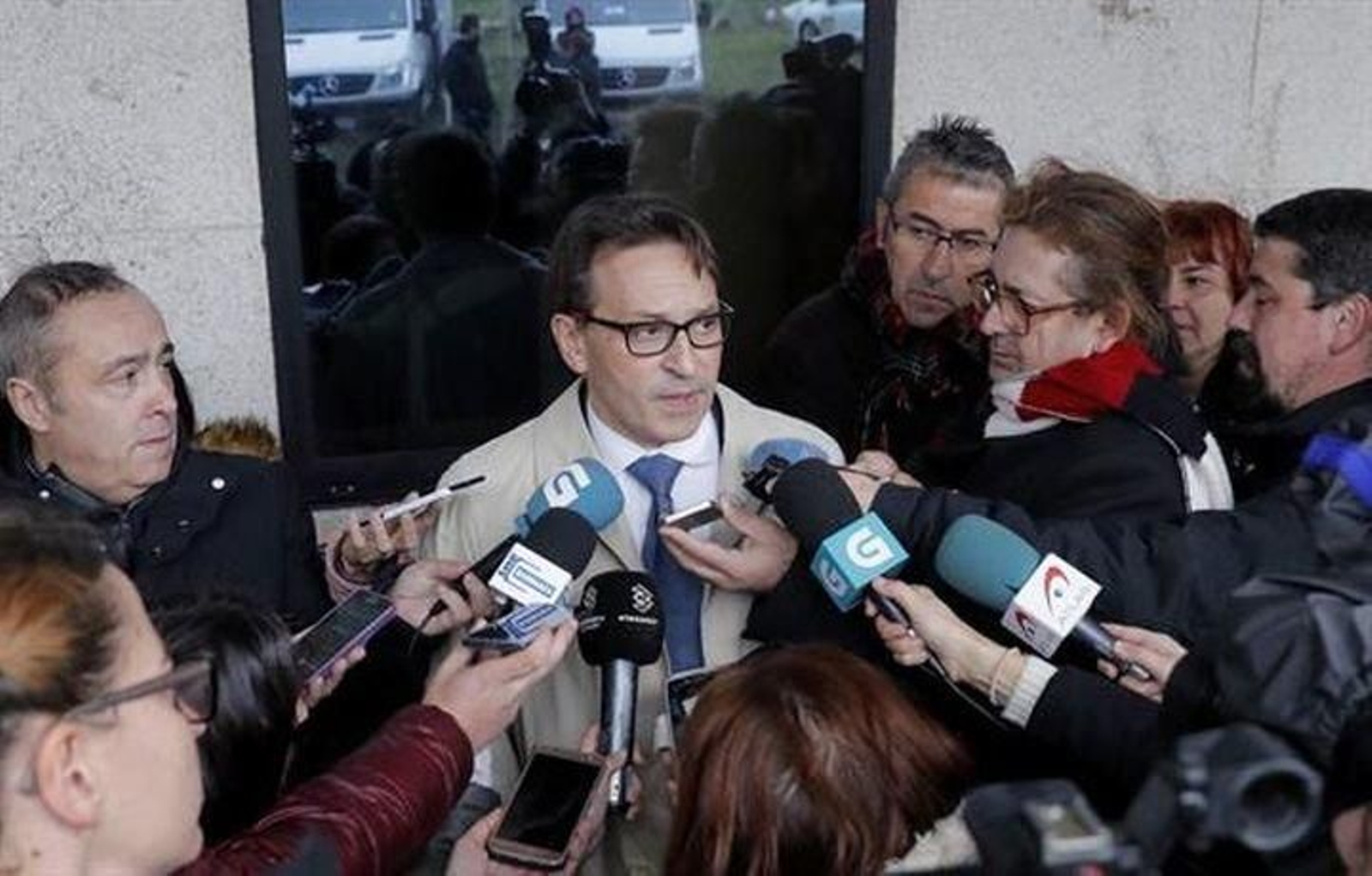 José Ramón Sierra, el abogado de José Enrique Abuín.