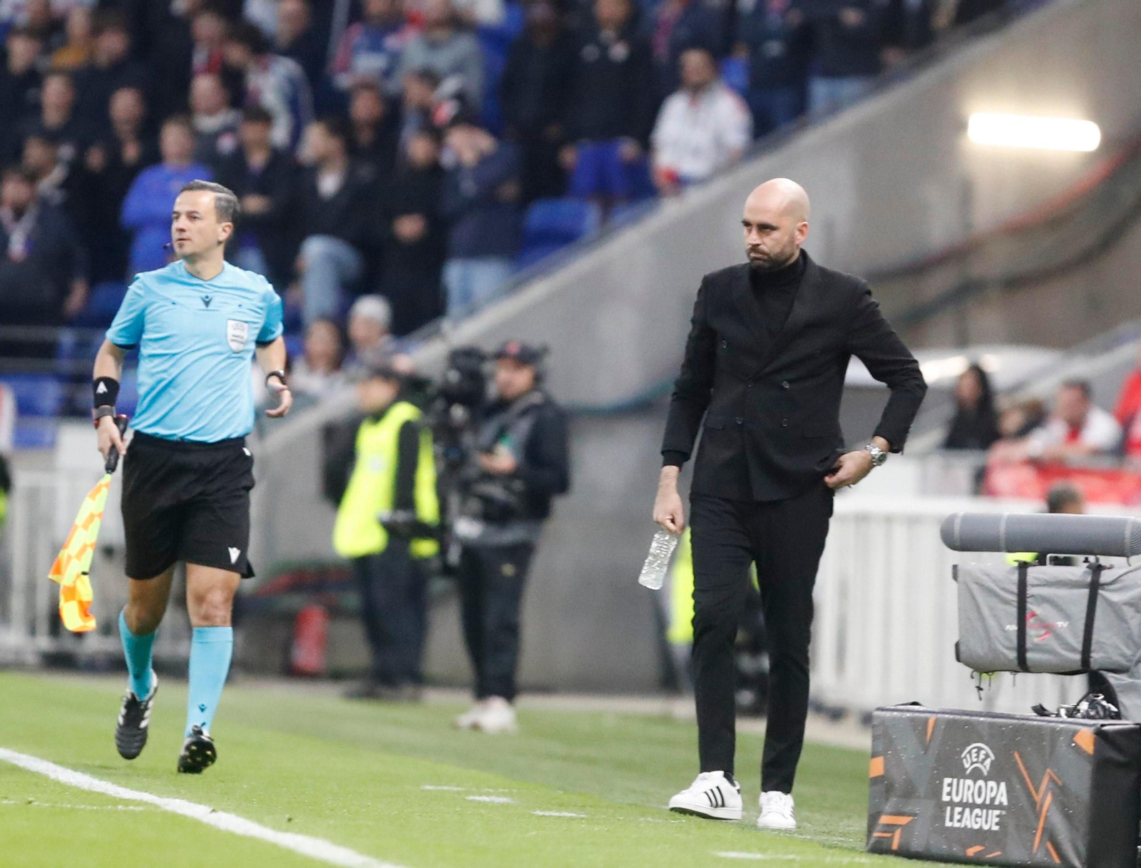 El entrenador del Celta Claudio Giráldez.