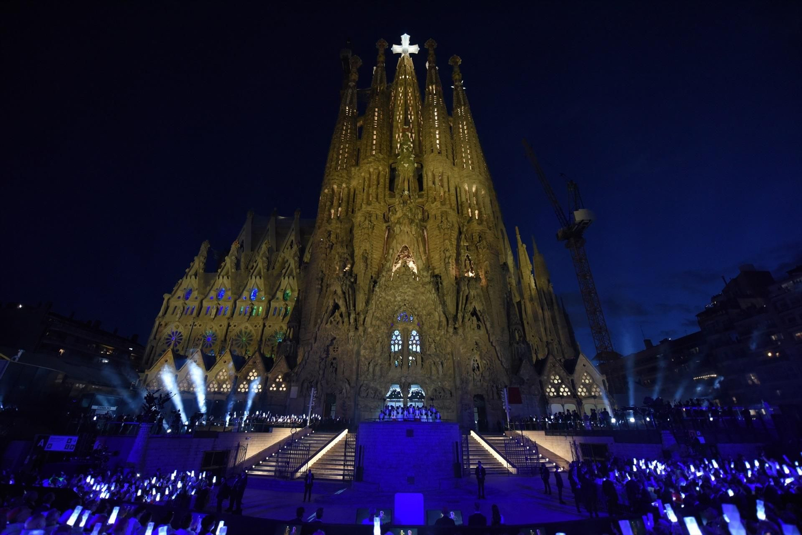 Galería | El papa León XIV se despide de Barcelona: misa y bendición en la Sagrada Familia