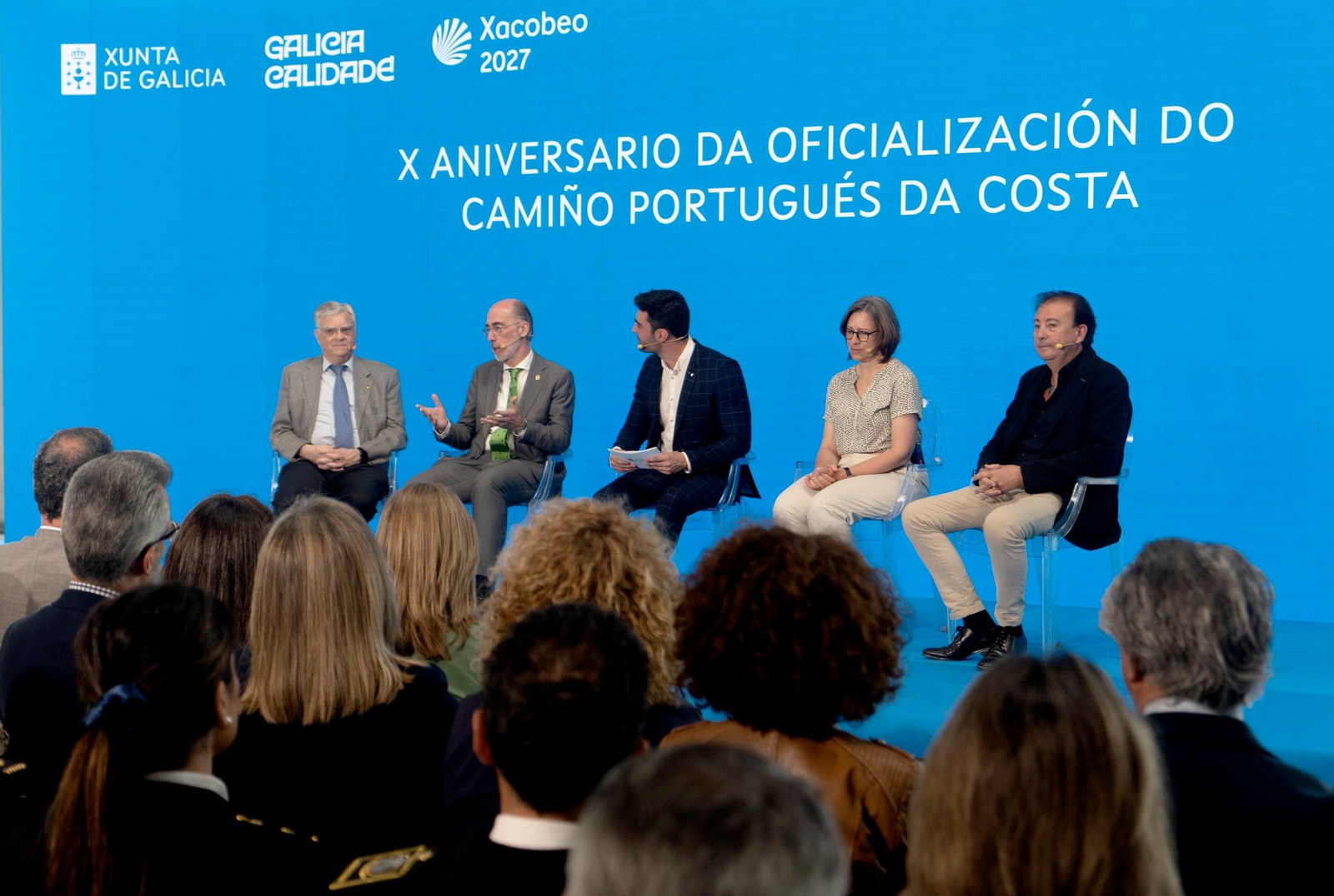 El Tinglado del Puerto acogió un acto por el décimo aniversario del Camino de la Costa.