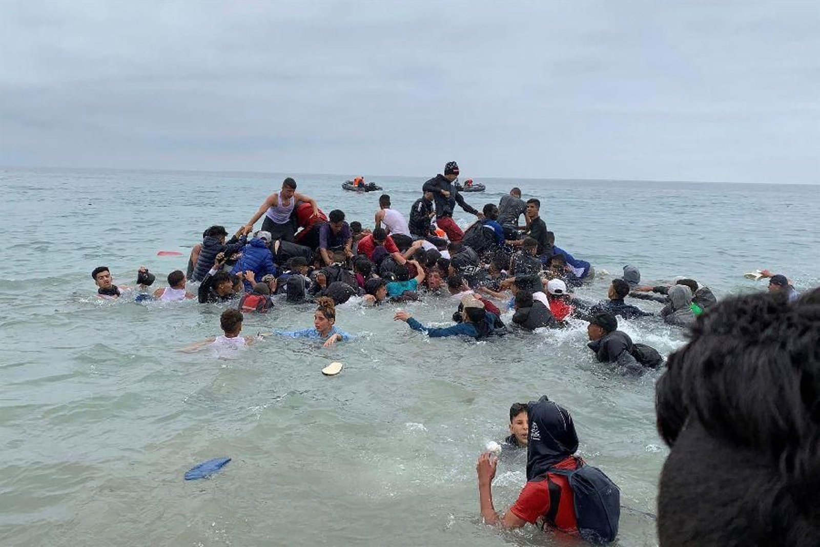 Invasión de inmigrantes en Ceuta 33