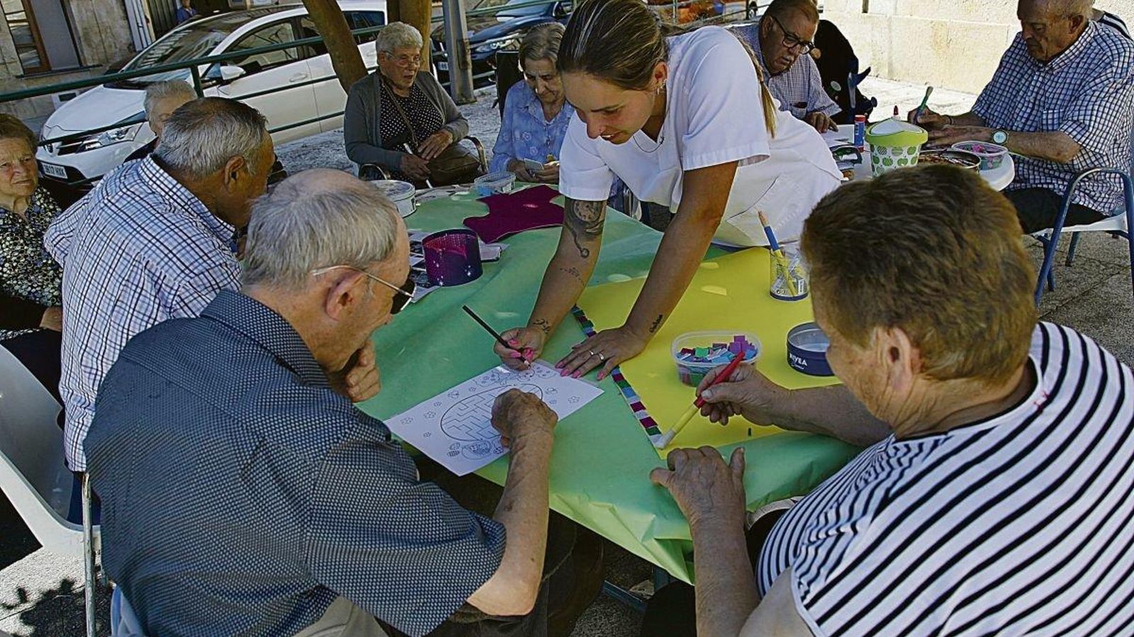 Actividades y manualidades de tarde.