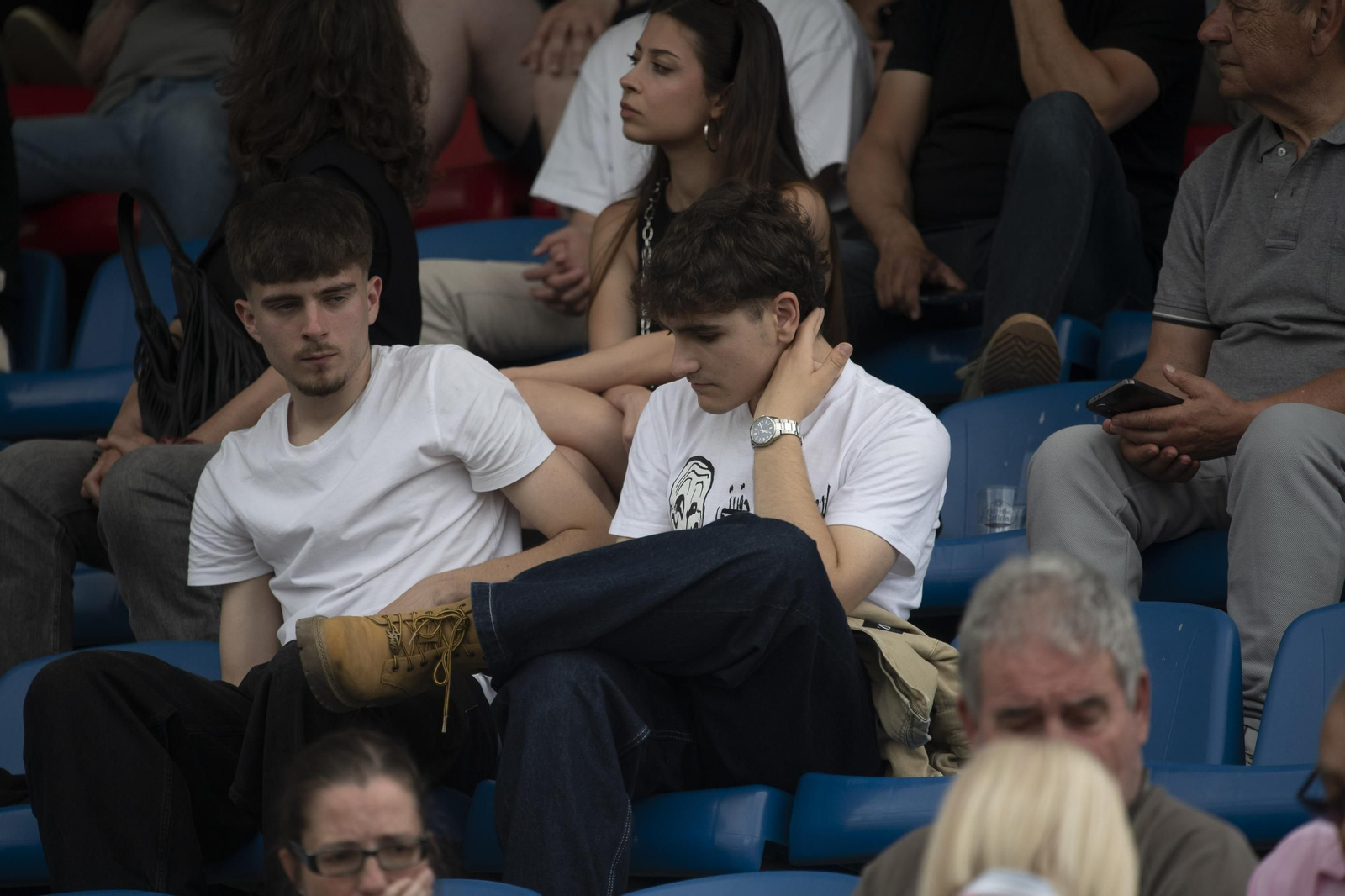 Galería | La tristeza invade O Couto con el descenso del Ourense CF