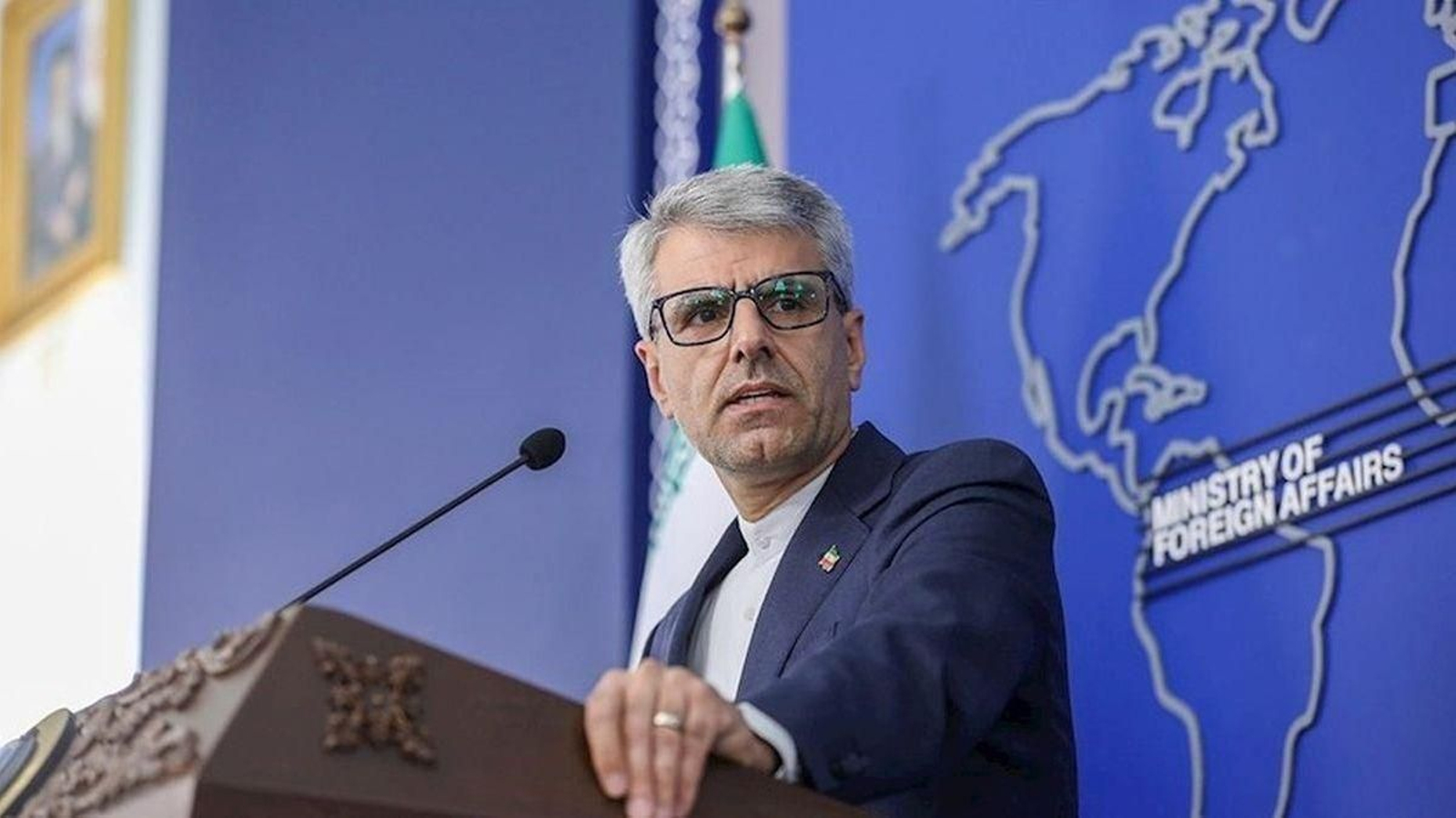 El ministro de Exteriores de Irán, Esmaeil Baqaei.