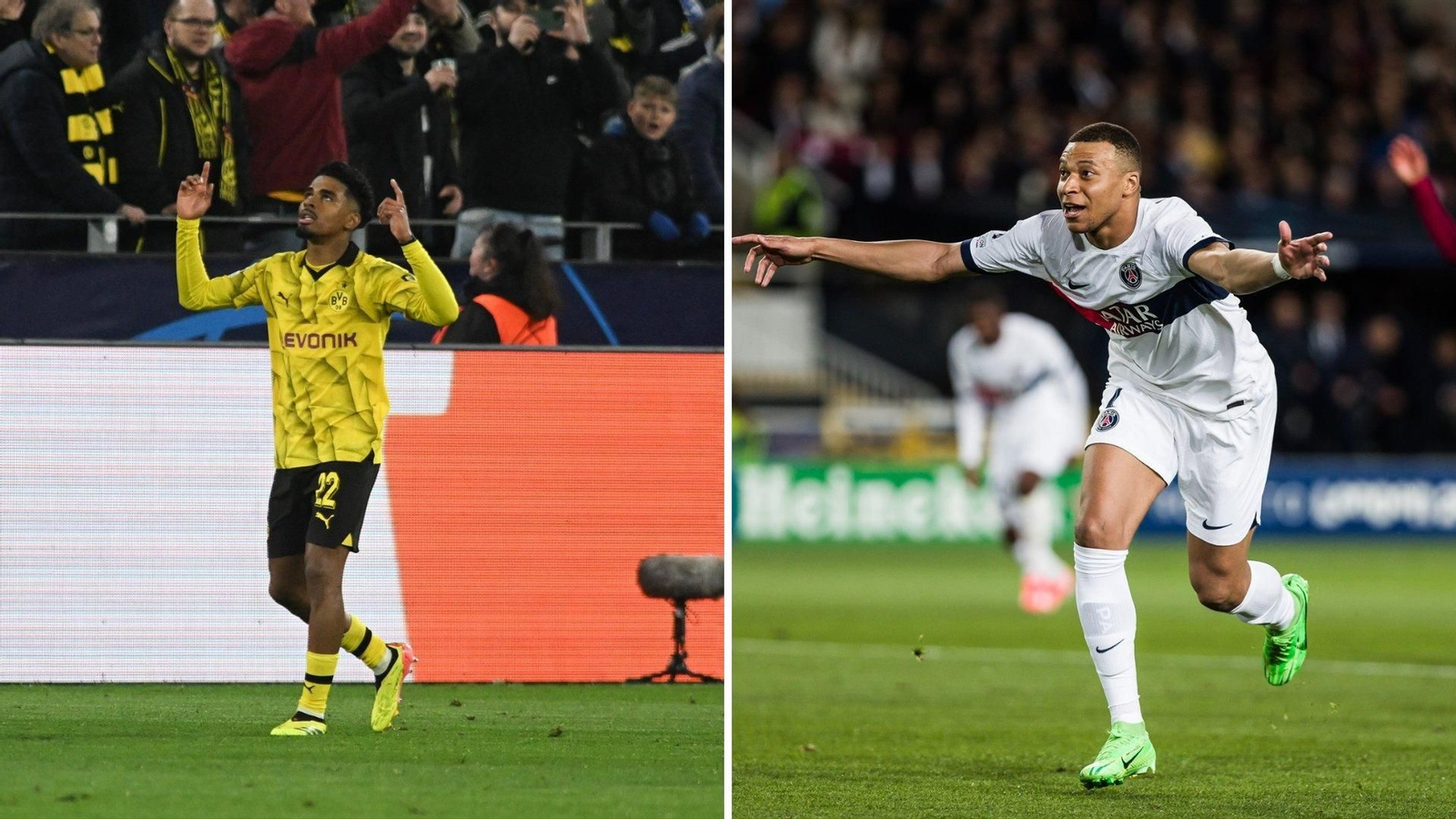 Dortmund y PSG pasan a semifinales de la Champions. // EP