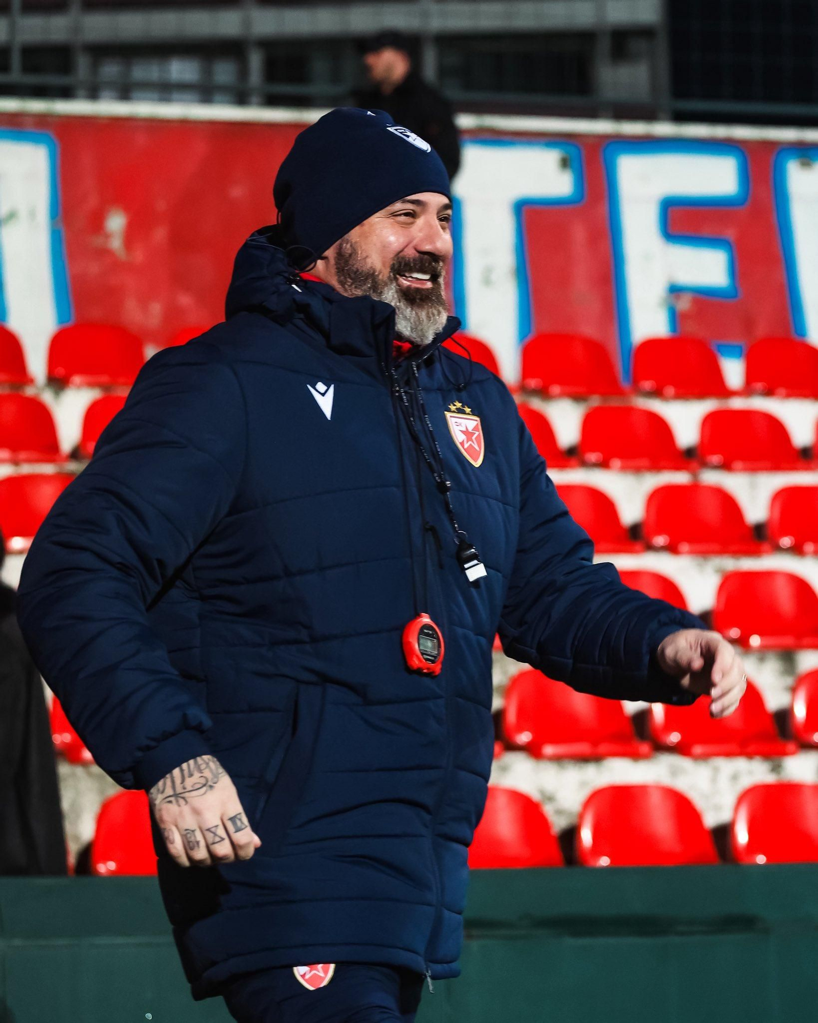 El ex futbolista Dejan Stankovic sólo lleva un partido en el Estrella Roja, el del Malmoe la pasada semana.