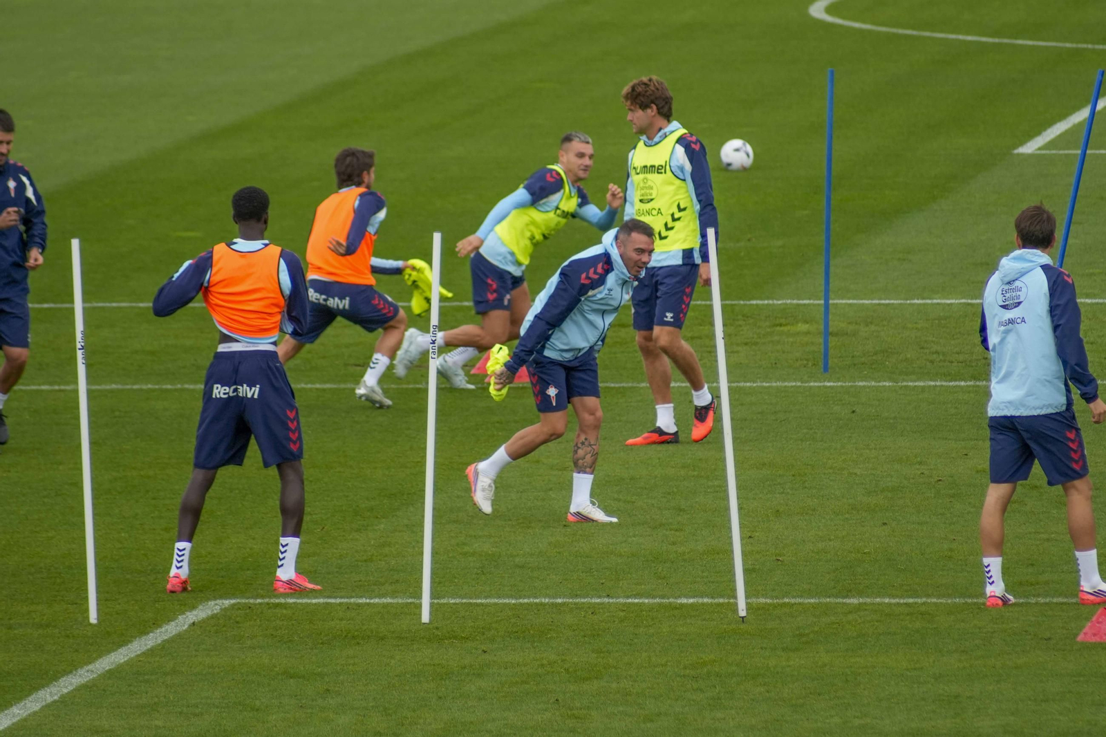 Galería | El Celta prepara su duelo ante Osasuna con Driouech ya incorporado