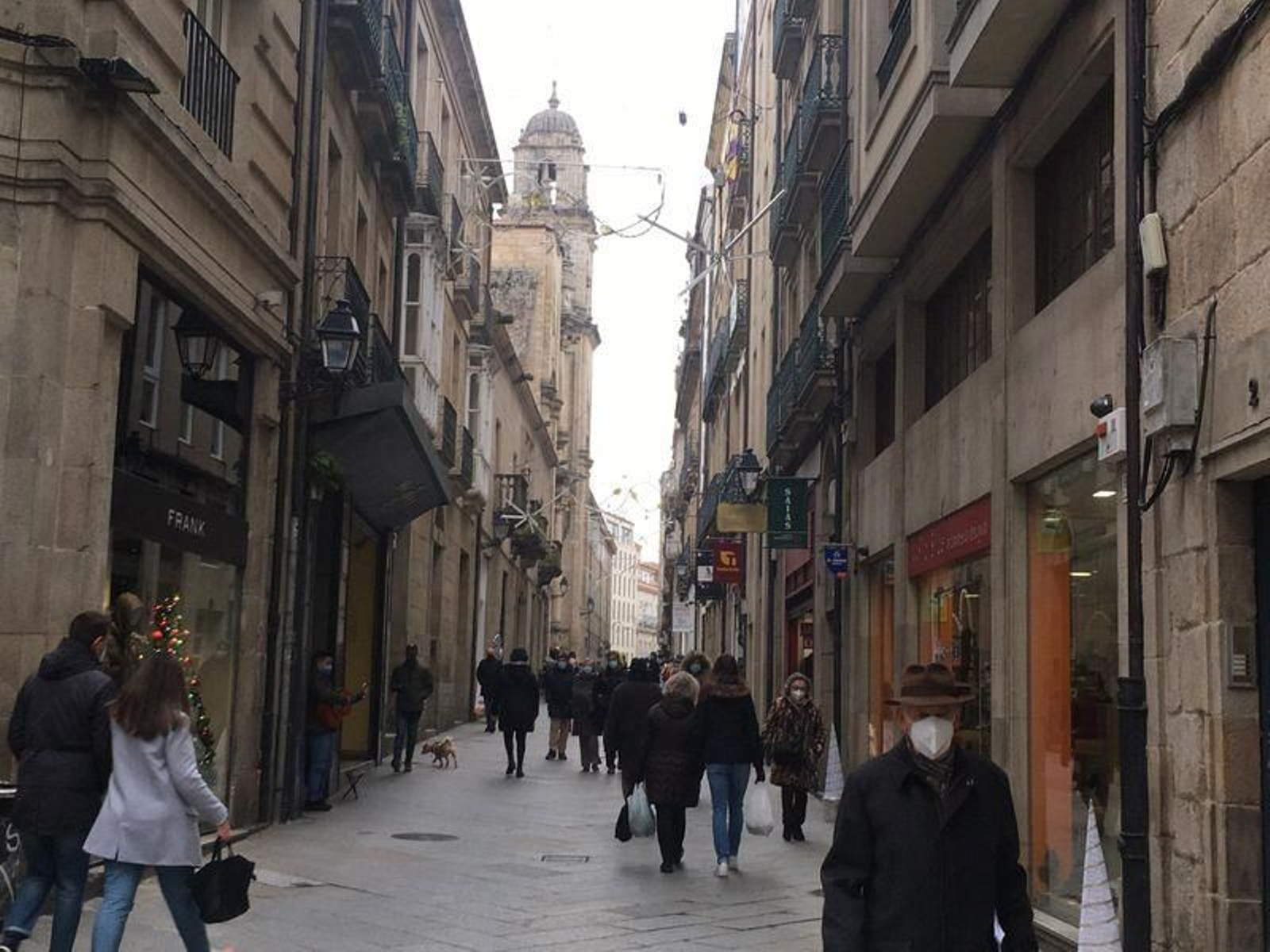 Ola de frío polar en Ourense // FOTO: XESÚS FARIÑAS