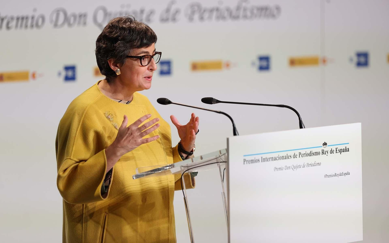 La ministra de Asuntos Exteriores, Unión Europea y Cooperación, Arancha González Laya. EFE/JuanJo Martín POOL