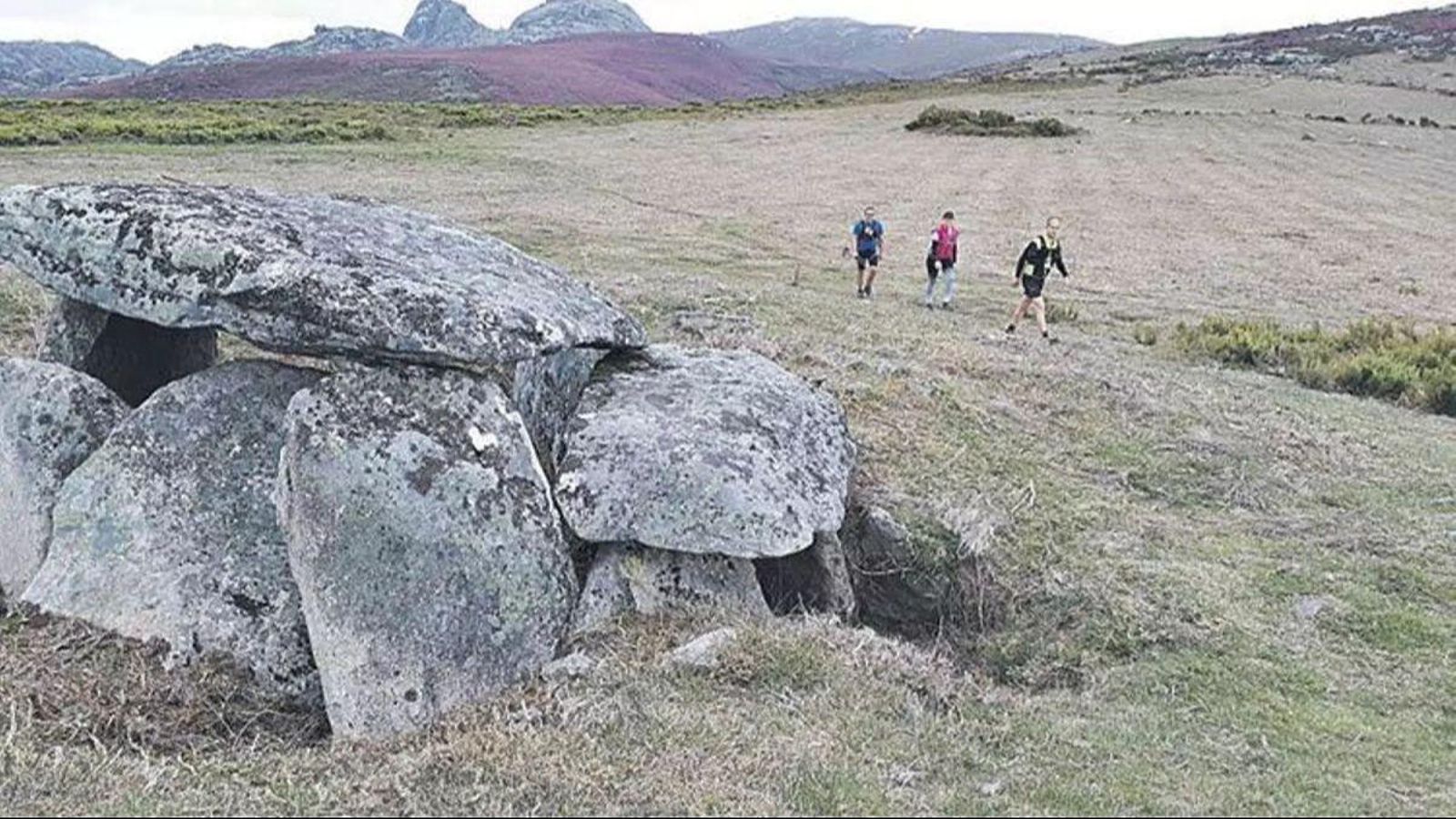 La “Casa da Moura”, en la sierra de Quégoas.
