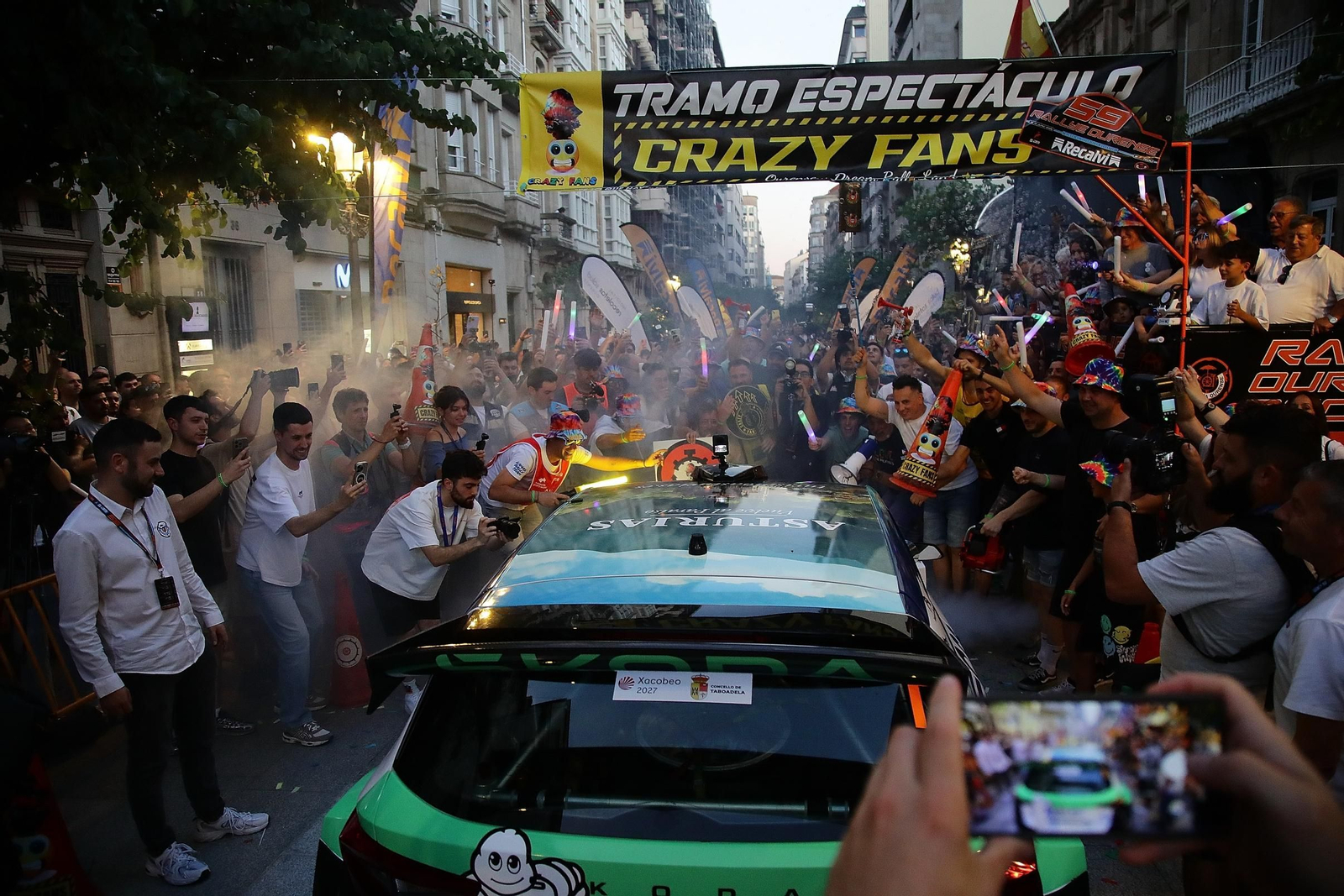 Galería | Arrancan los motores con la ceremonia de inauguración del Rally de Ourense, en fotos
