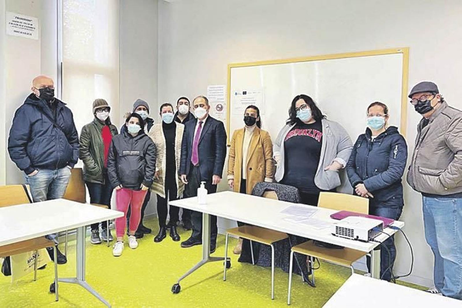 A. Parrado, director general de Inclusión Social, en la presentación del curso.