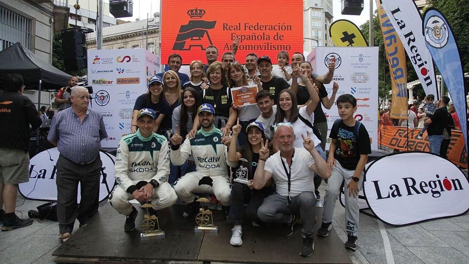 Javier Pardo celebra la victoria en la edición del año pasado.