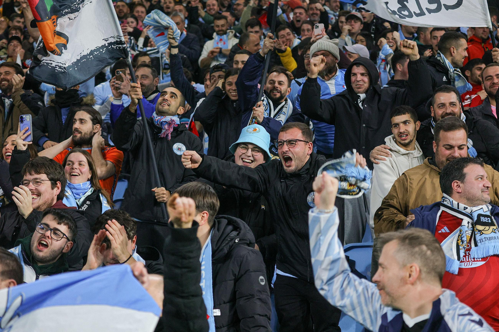 Galería | El Celta recibe al Lille en Balaídos