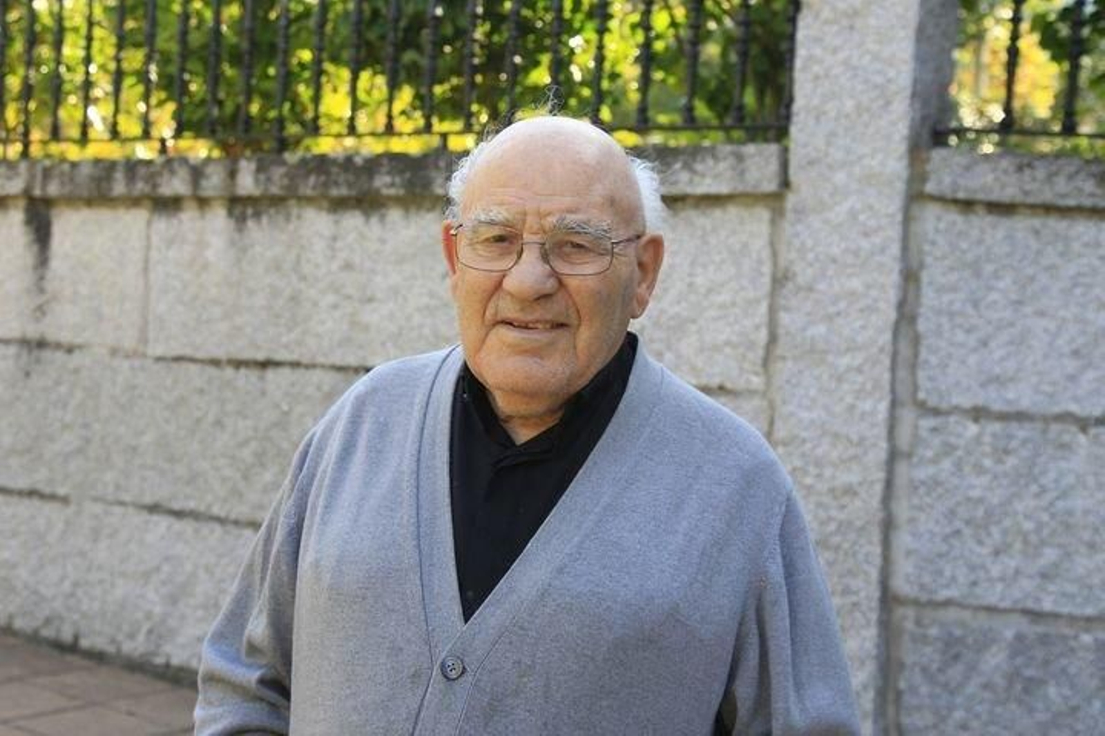 Elixio Rivas Quintas ten 92 anos. (BELAY)
