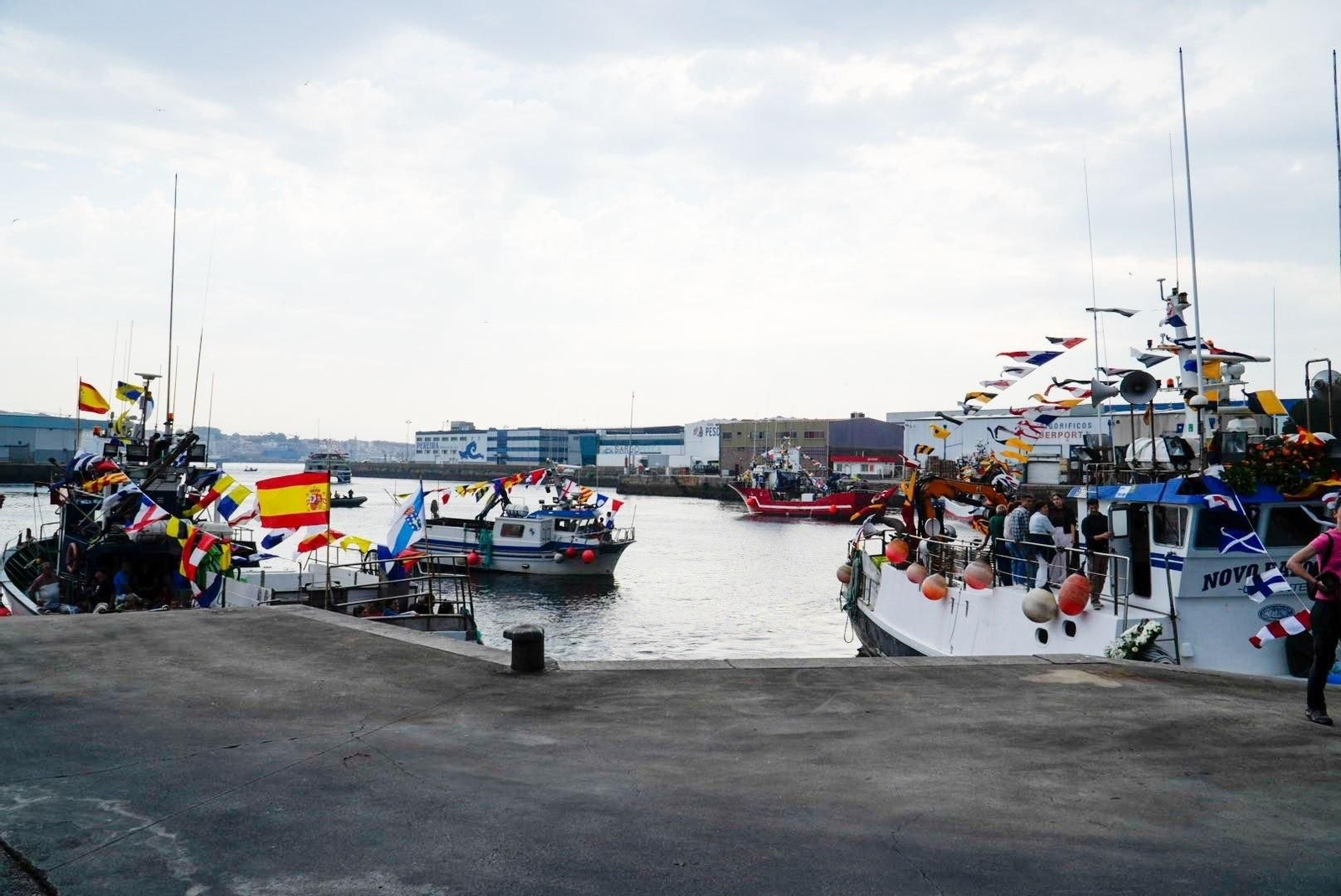 Galería | Vigo rinde homenaje a la Virgen del Carmen por tierra y por mar