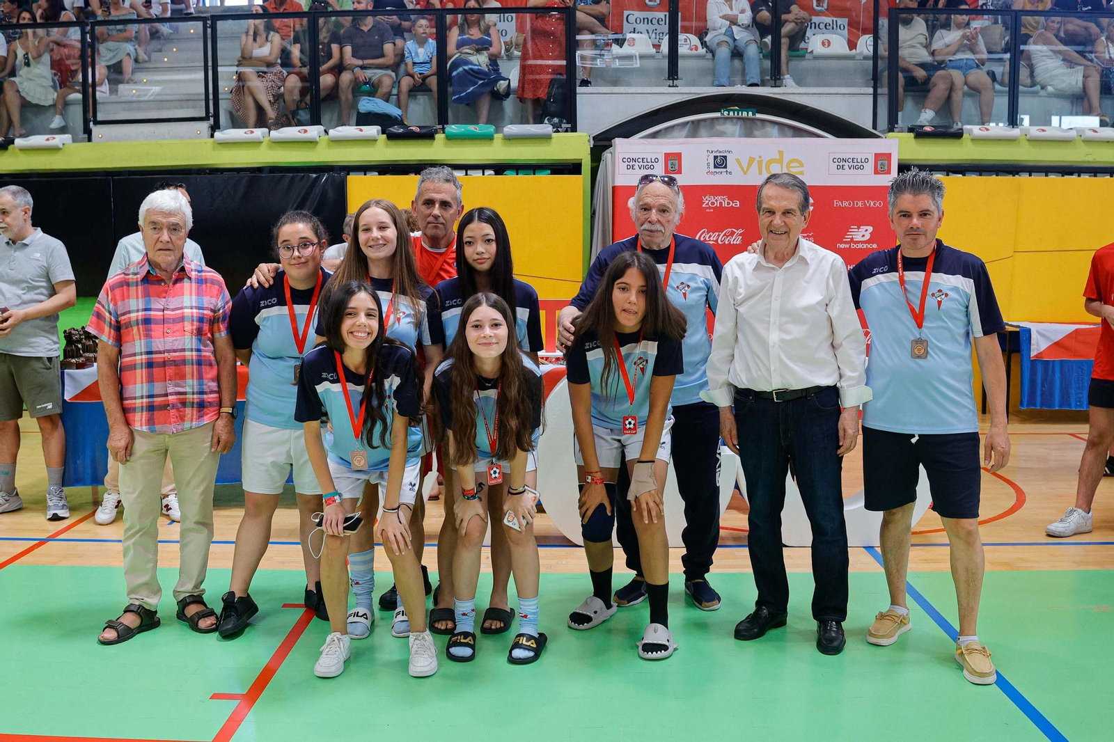 Galería | Clausura de la Vigo Cup con la entrega de medallas