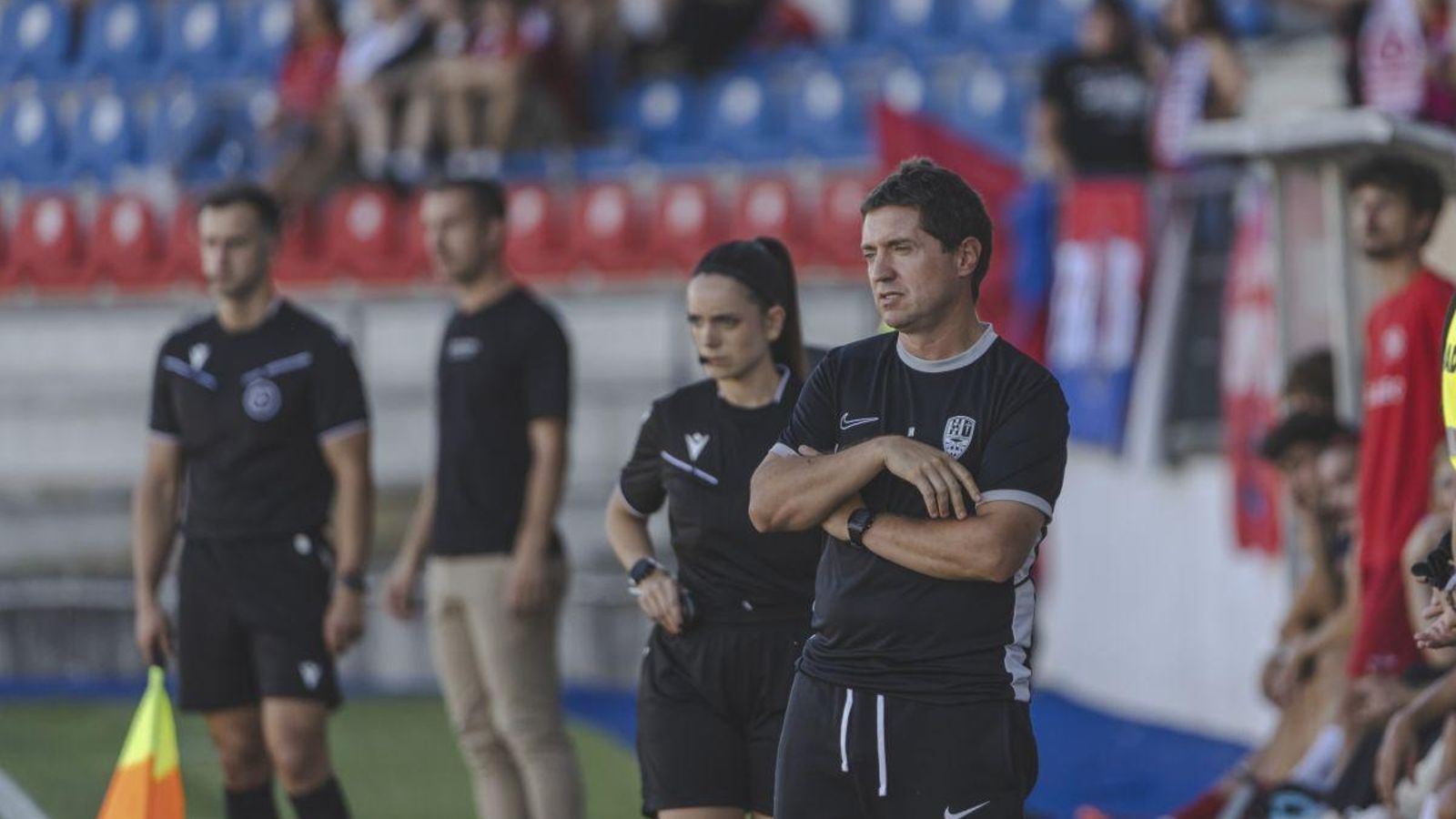 Unai Mendia, preparador del cuadro riojano.