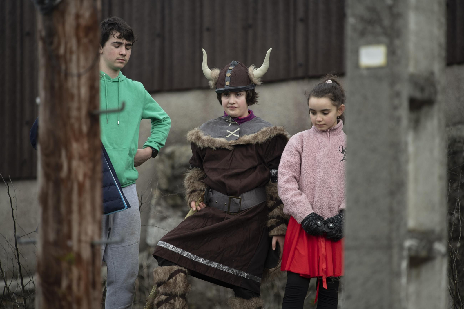 Galería | El meco Abalos recorrió As Teixugueiras, Cartelle