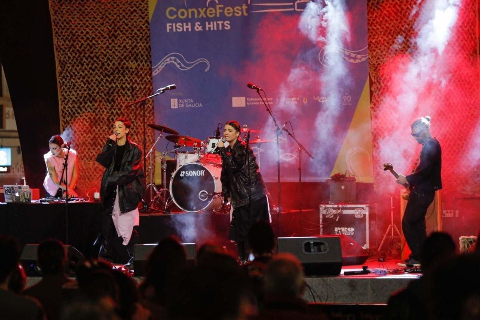 Porta do Sol volvió a convertirse en un recinto de conciertos para conmemorar el 25 aniversario de Conxemar.
