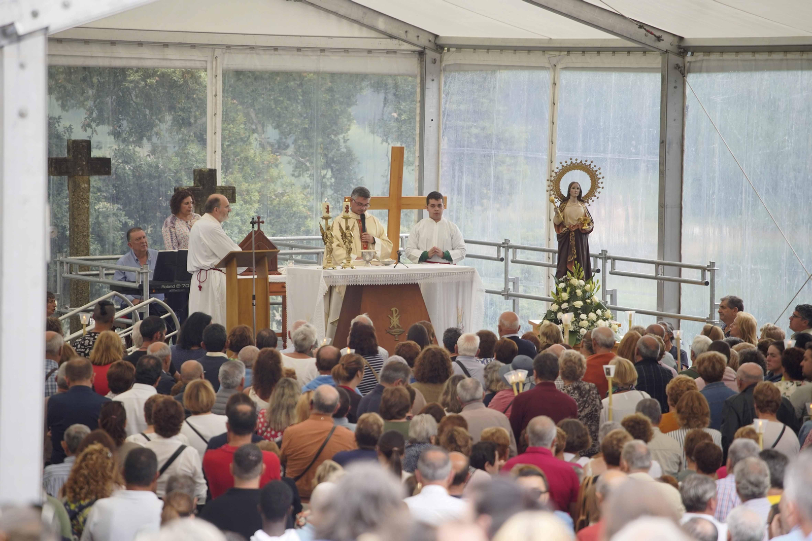 Procesión de Santa Marta de Ribarteme.