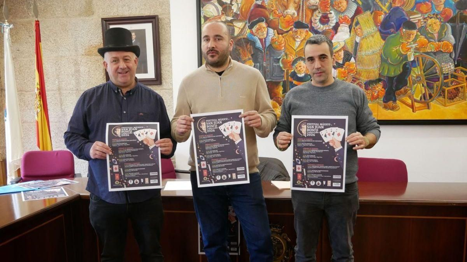 Presentación del Festival Máxico San Juan Bosco, en O Carballiño