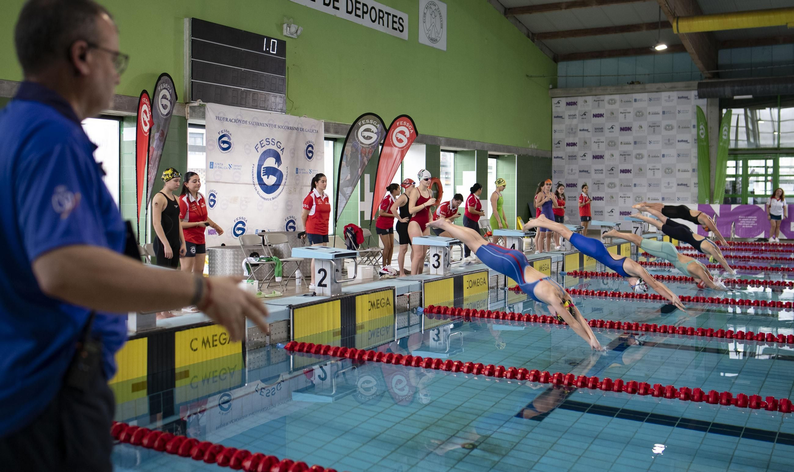 Galería | Los mejores del salvamento gallego se dan cita en Ourense