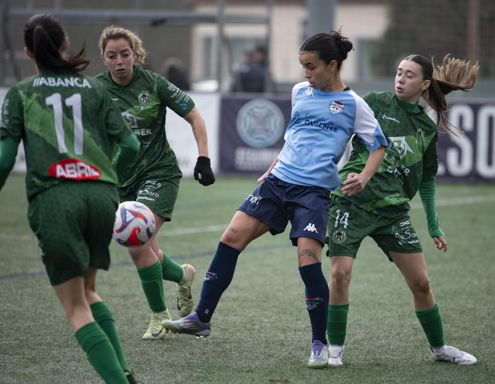 Galería | EFF Rosalia y Arenteiro disputan un derbi más