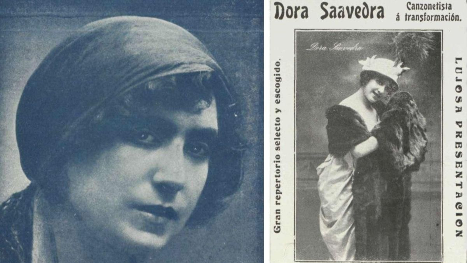 En case tódalas crónicas salientaban a súa beleza serea, tan ben reproducida nestas dúas imaxes de “Eco artístico”.