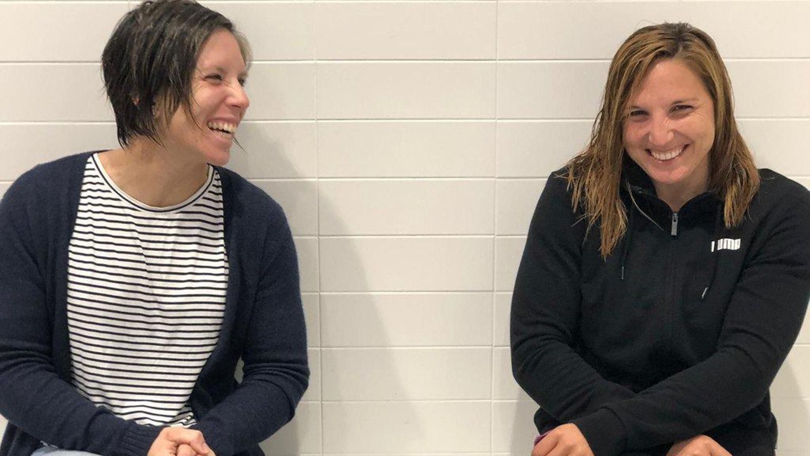 La canguesa Teresa Portela Rivas y la lusa Teresa del Rosario Portela comparten entrenamientos.