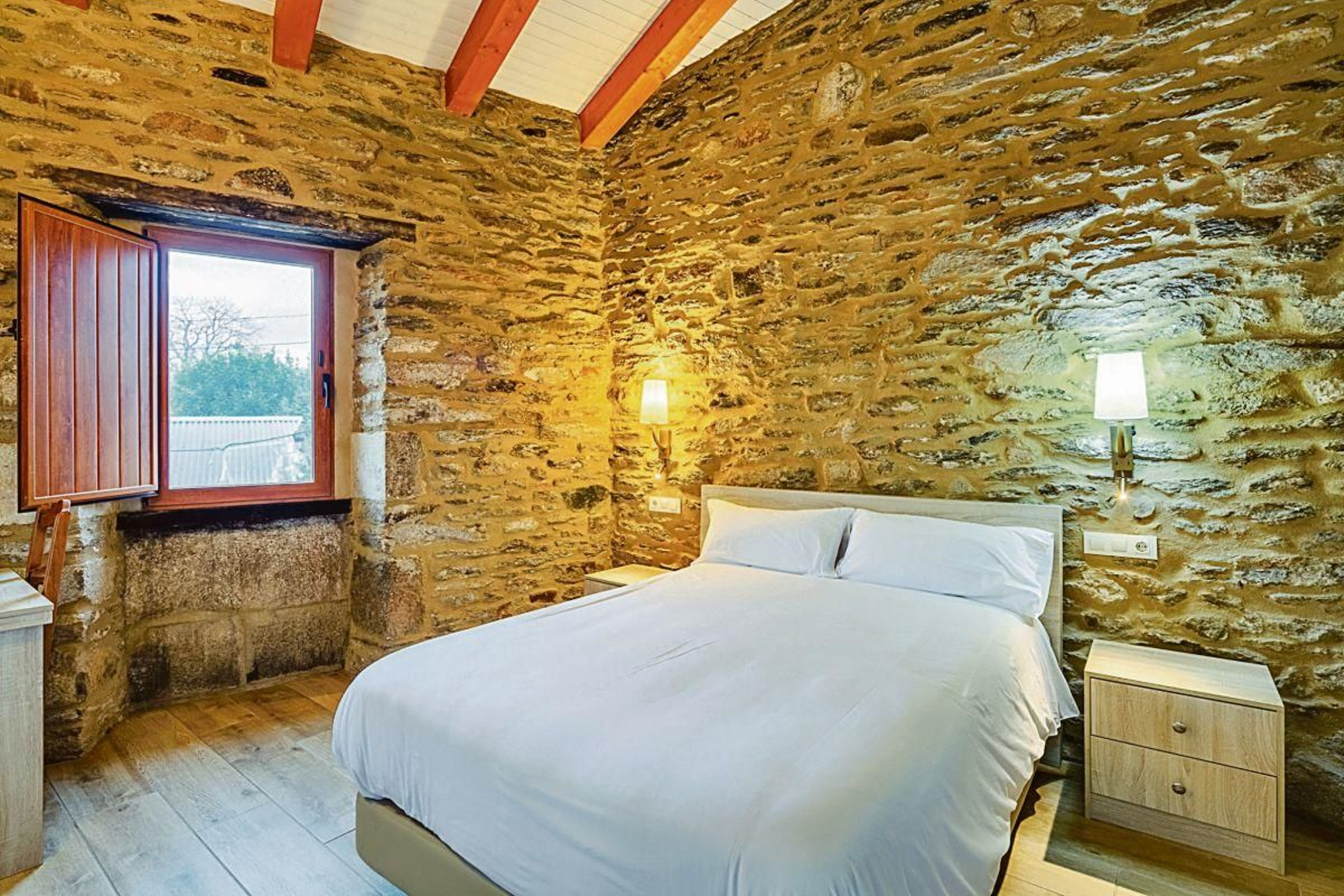 Una de las estancias de O Trancallo.