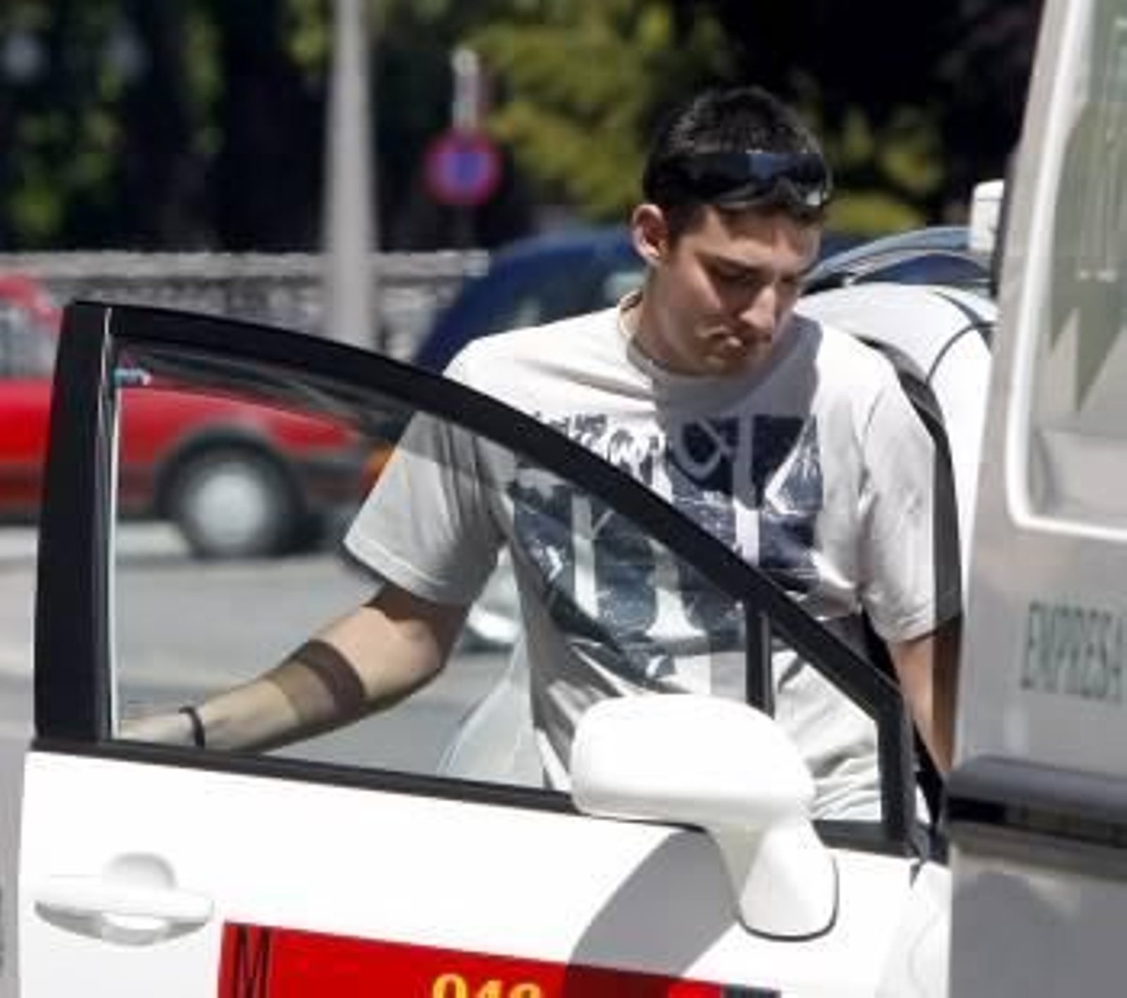 Una imagen tomada de Rodrigo Barrio, durante la instrucción de la investigación. (Foto: ARCHIVO)
