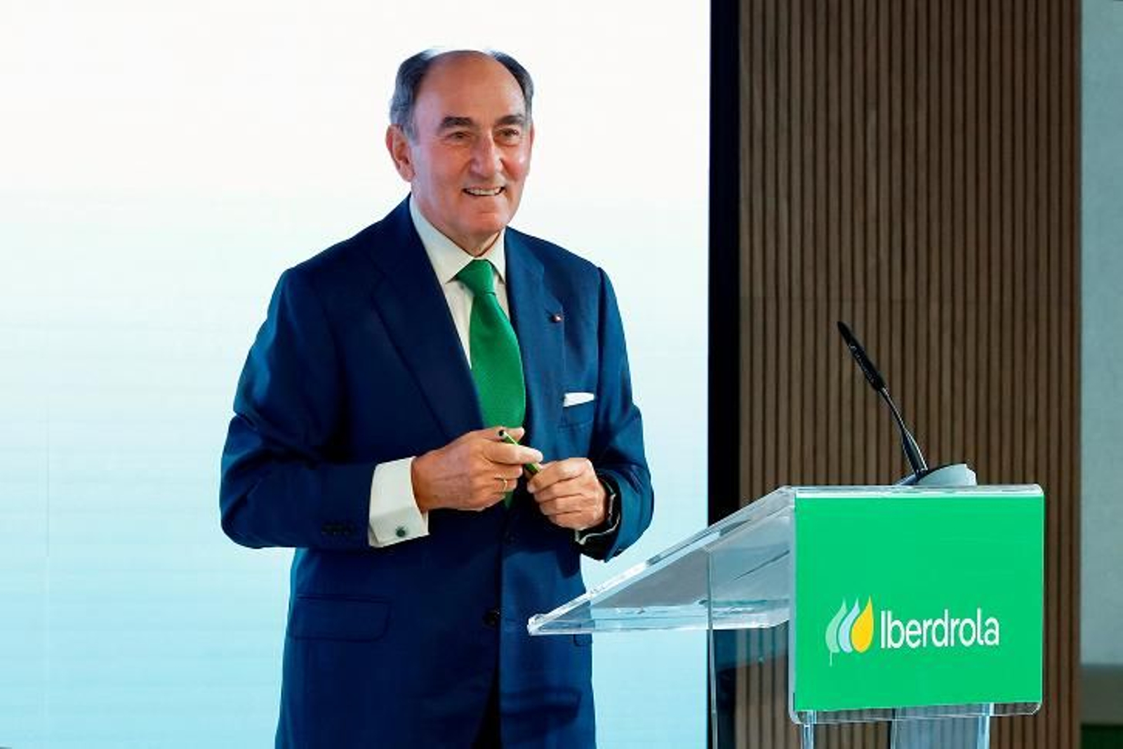 El presidente de Iberdrola, Ignacio Sánchez Galán