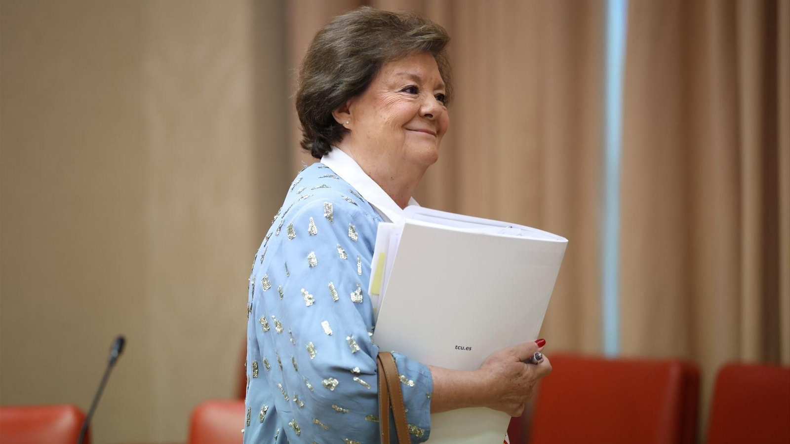 La presidenta del Tribunal de Cuentas, Enriqueta Chicano, en una imagen de archivo.