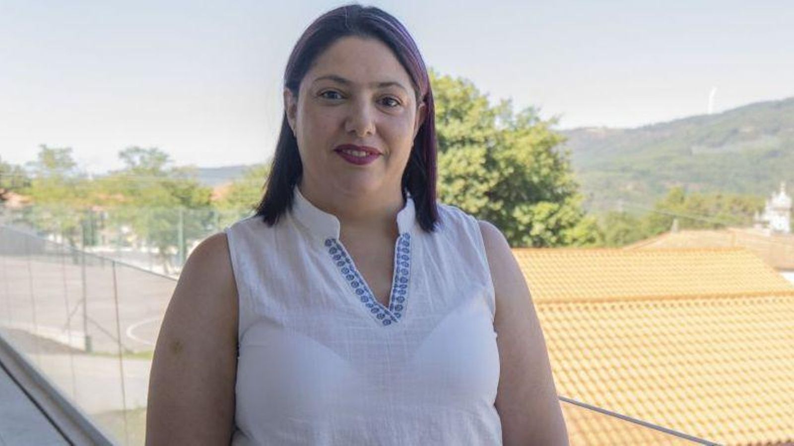 Mari Luarces, madre de Ainhoa y Sofía