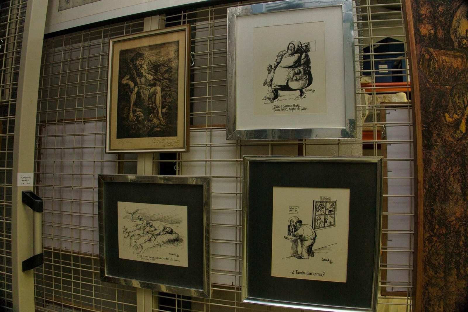 Colección de fondos pictóricos del Marco.