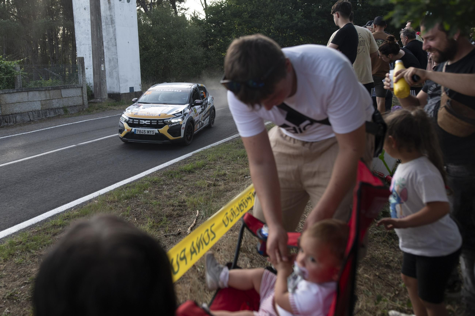 Galería | El tramo San Amaro-Cenlle estuvo lleno de velocidad en el Rally de Ourense, en fotos