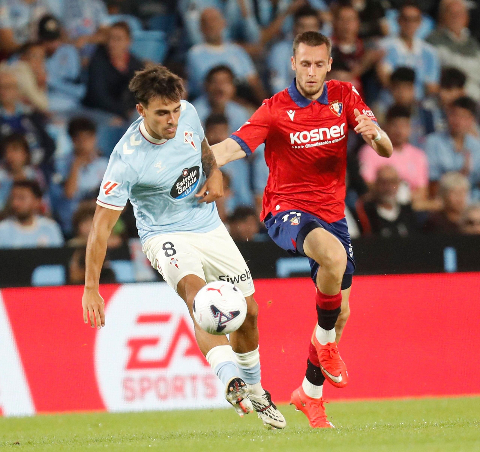 Galería | El Celta se enfrentó a Osasuna en la aplazada primera jornada liguera