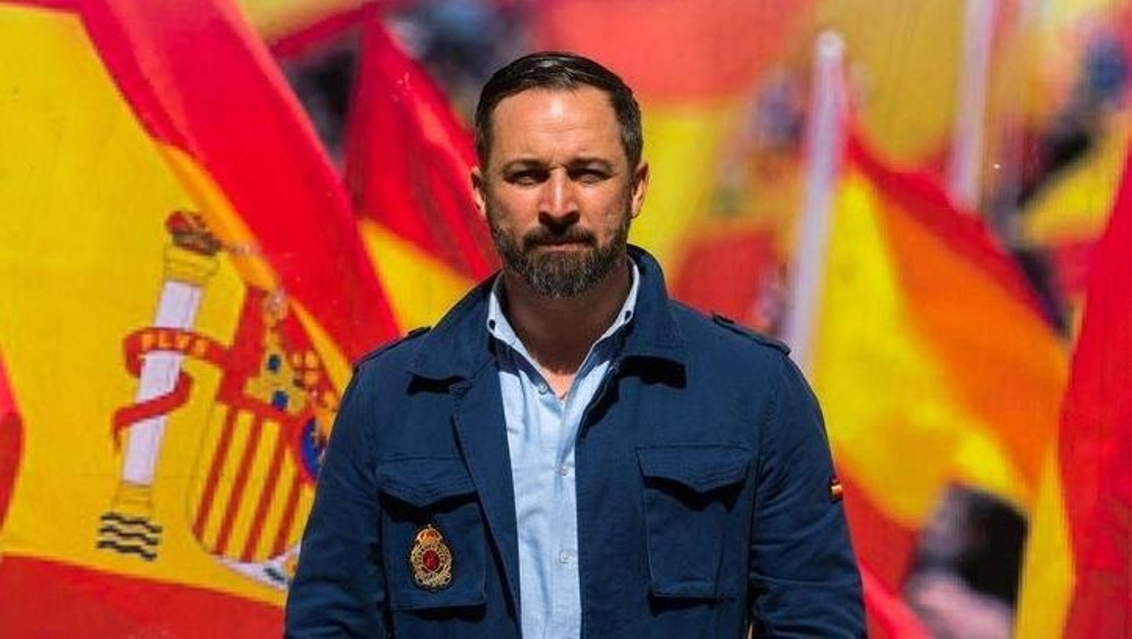Santiago Abascal, de Vox.