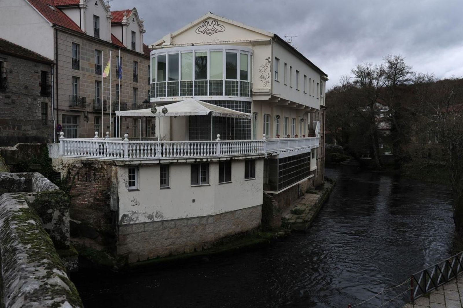El actual Hotel Balneario Baños de Molgas.