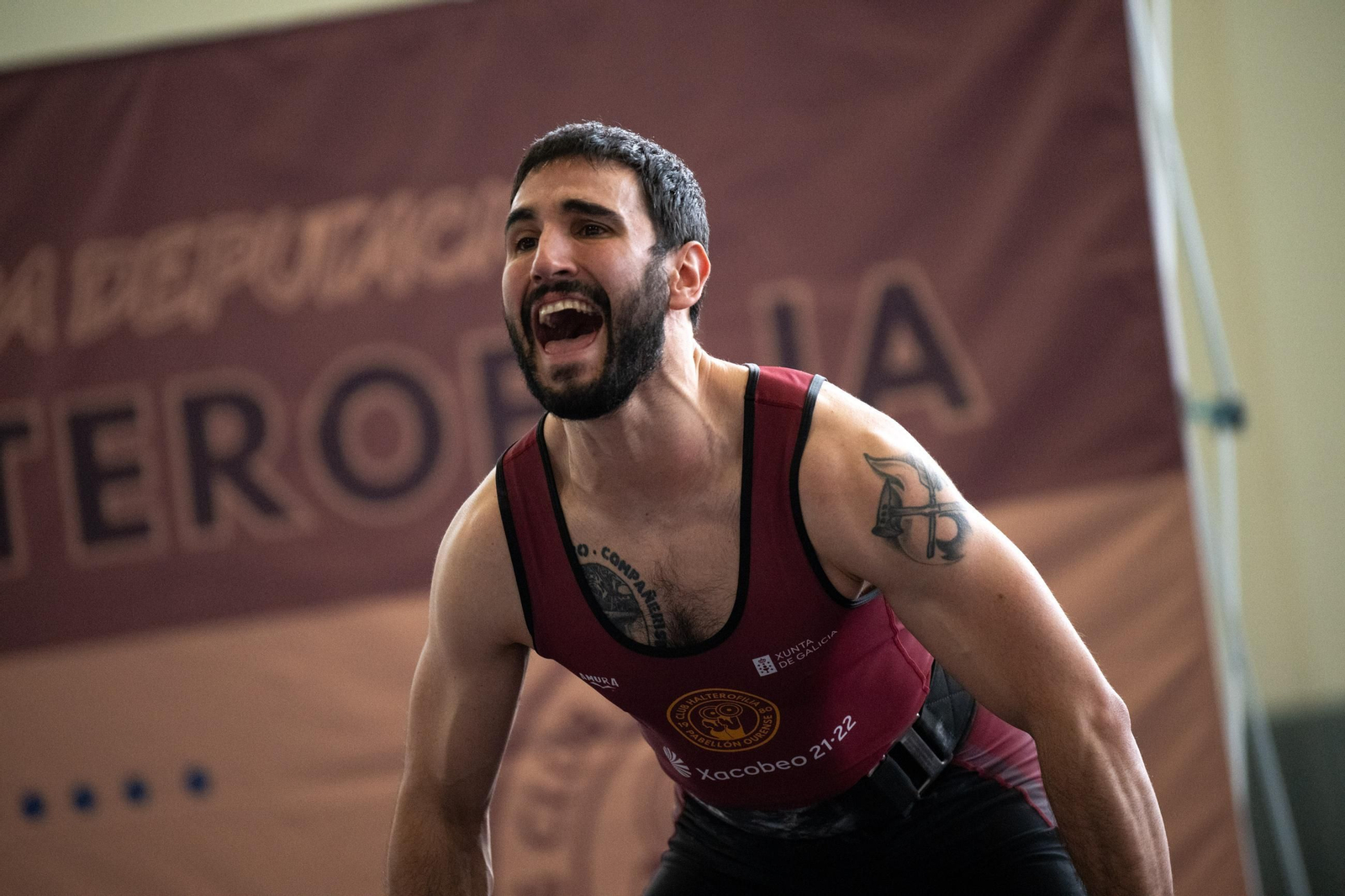 Galería | La halterofilia ourensana disputa la segunda jornada de la liga provincial