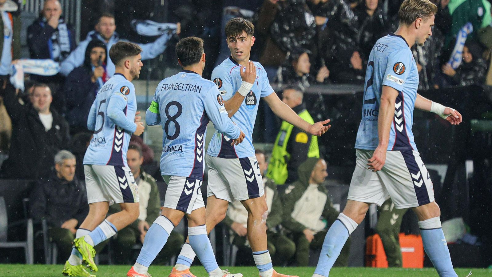Galería | Noche grande de Europa League en Balaídos entre Celta y Bolonia