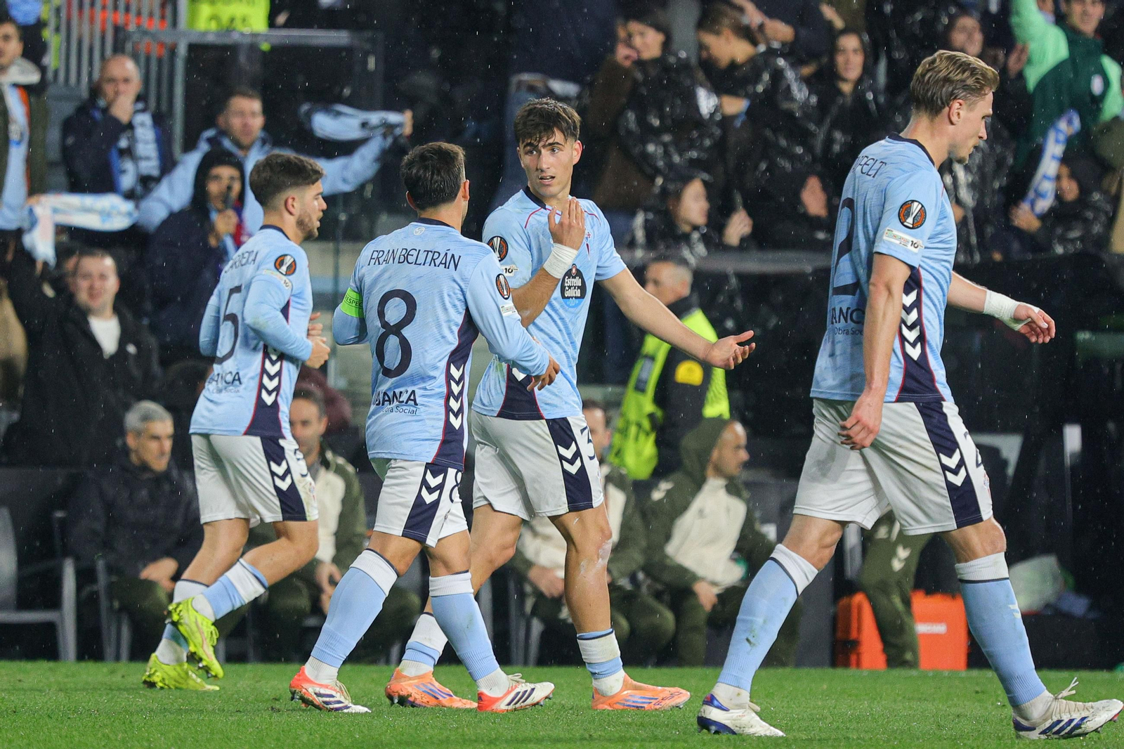 Galería | Noche grande de Europa League en Balaídos entre Celta y Bolonia