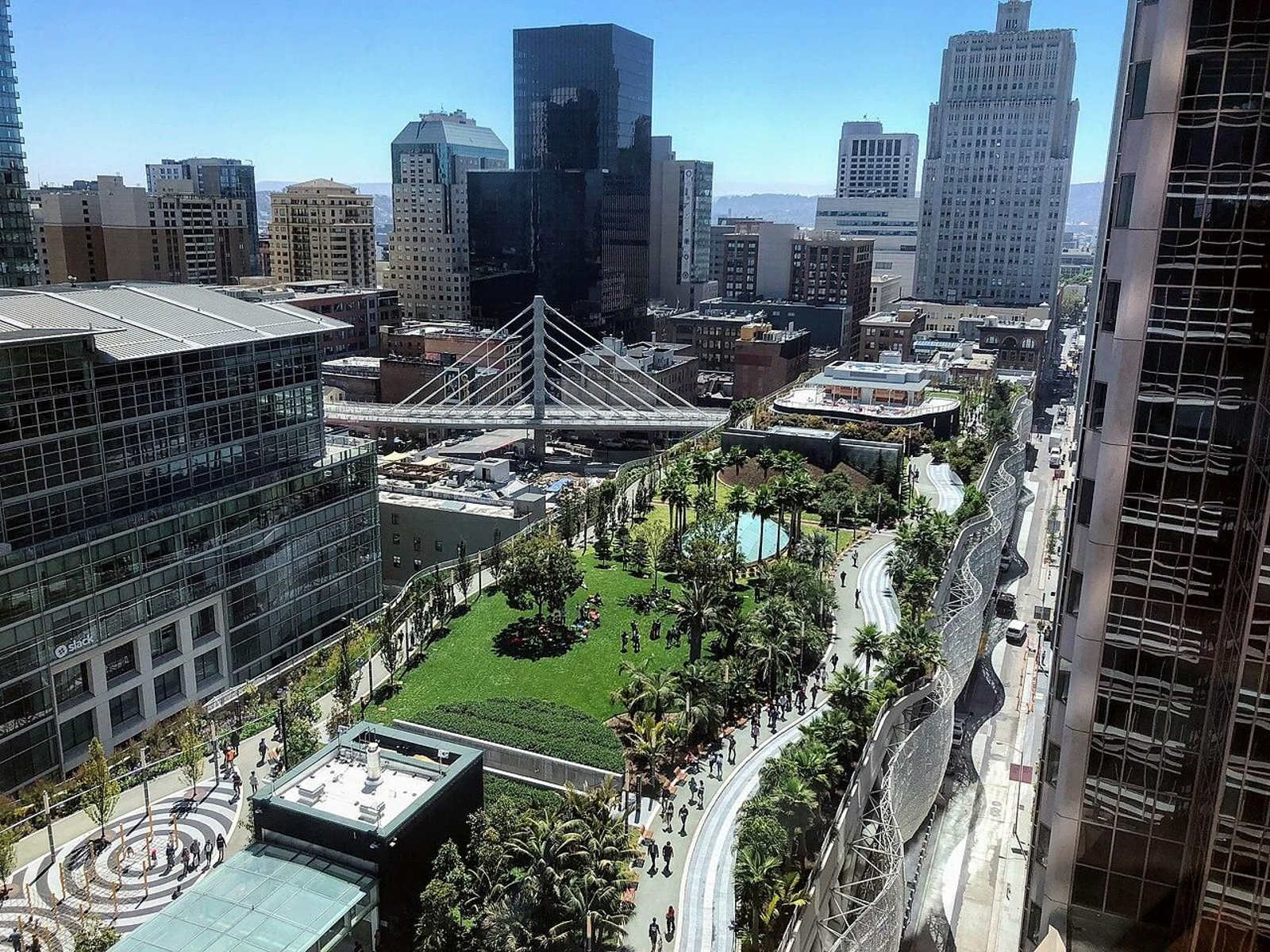 Transbay Transit Center, en San Francisco (Estados Unidos)