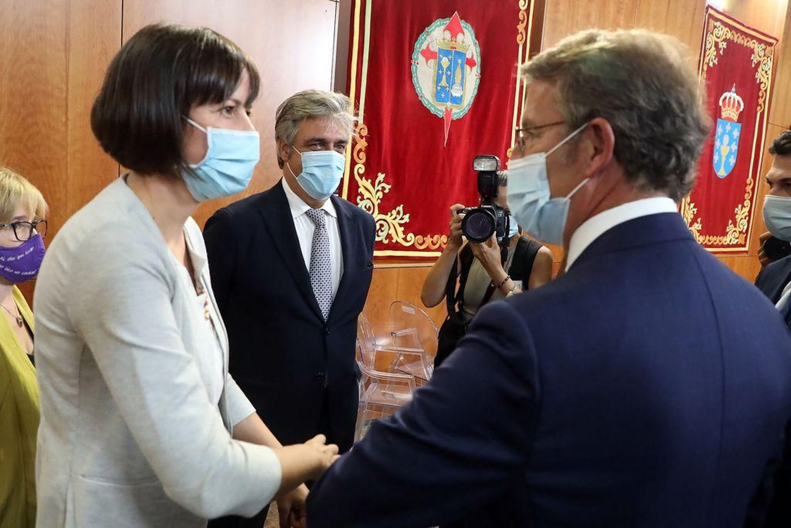 Alberto Núñez Feijóo toma
posesión como presidente de la Xunta